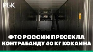 Петербургские таможенники задержали 40 кг кокаина из Латинской Америки