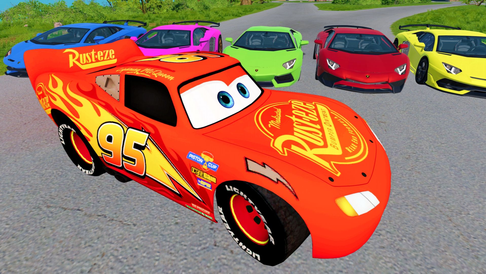 МУЛЬТИКИ ПРО МАШИНКИ. кувырки, скорость и дружба на крутых склонах! Занимательное видео для детей. смотреть онлайн