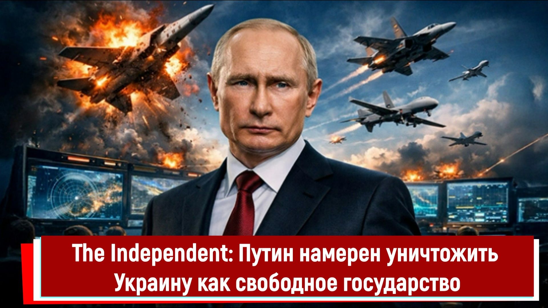 The Independent: Путин намерен уничтожить Украину как свободное государство смотреть онлайн