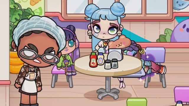 ДЕТИШКИ НЕ БАЛУЙТЕСЬ! аватар ворлд,шутка в столовой. смотреть онлайн