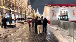 Новогоднее настроение Москвы 2026 волшебная зимняя прогулка ❄️✨
