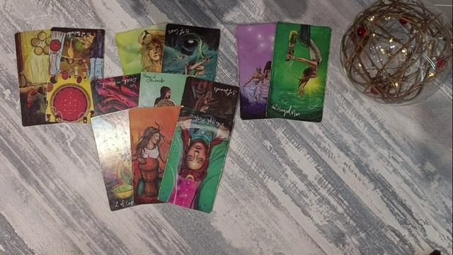 Разговор с его душой. Онлайн расклад таро смотреть онлайн