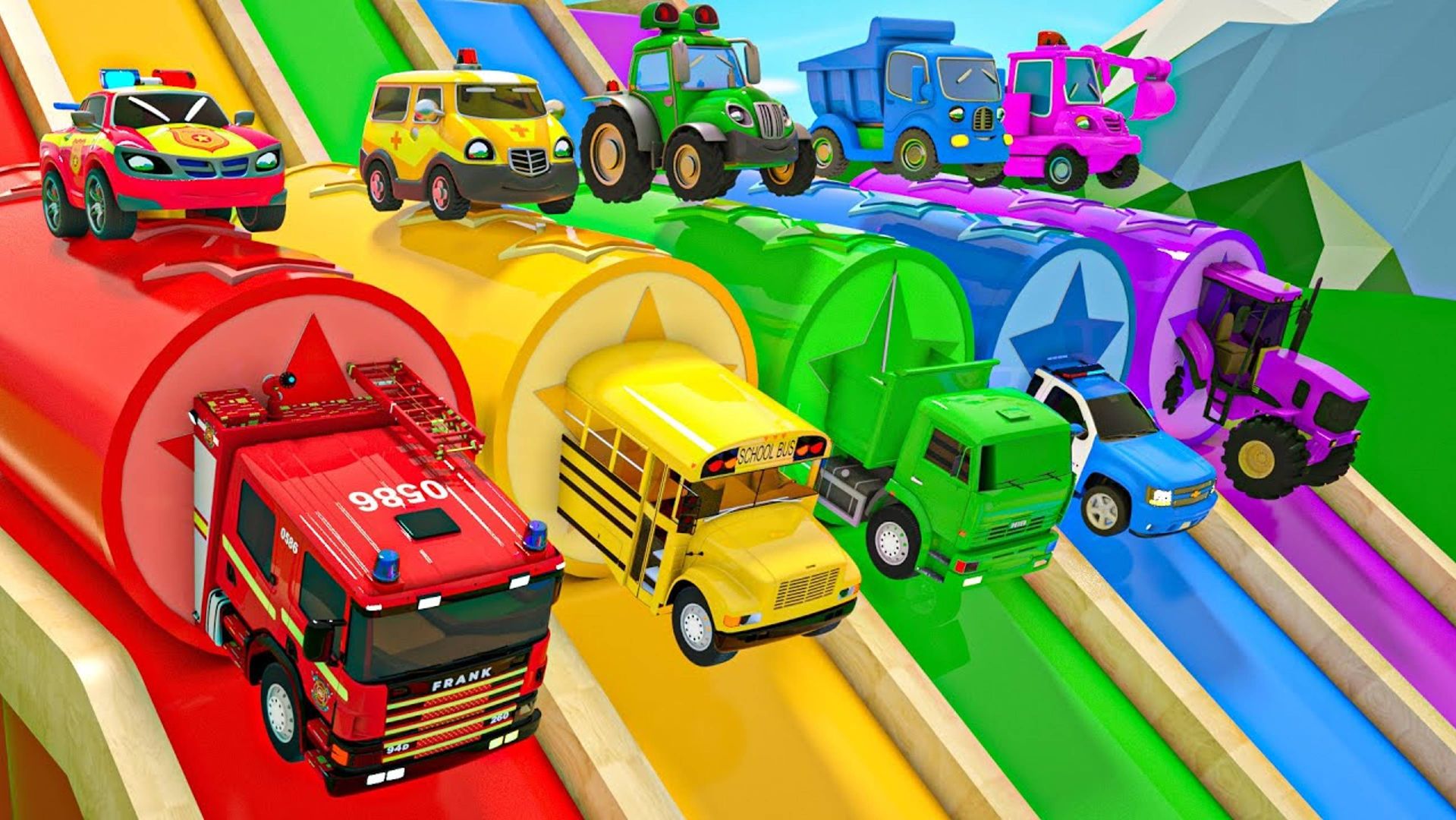 Мультяшки про машинки для детей и малышей 39