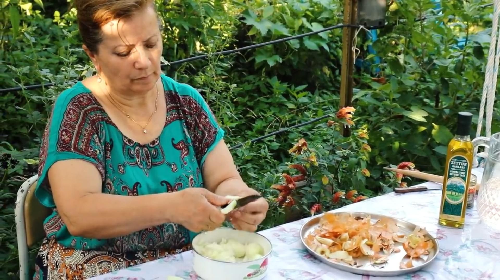 Блюдо из теста с фасолью Азербайджанская Кухня Деревенская Кухня  Рецепты смотреть онлайн