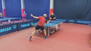 Свиридов Д. (680) - Искандеров А. (610) настольный теннис 03.01 Санкт-Петербург