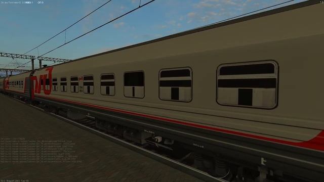 ZD SIMUlATOR_ Отправление поезда со ст. Горячий ключ_ смотреть онлайн