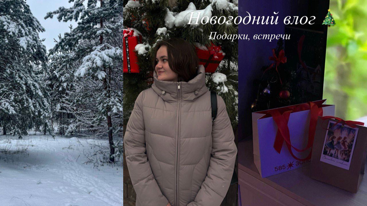 Новогодний влог 2026 / встречи с подружками и обмен подарками смотреть онлайн