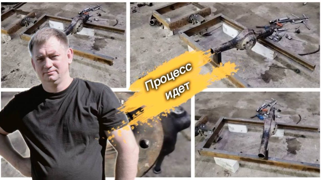 Установка моста ВАЗ и КПП смотреть онлайн