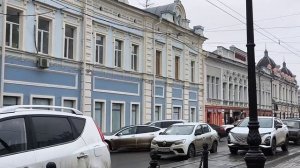 Нижний Новгород. Улица Рождественская - это туристическая улица. Храм.