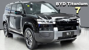 BYD Leopard Titanium 7 - Bold Boxy PHEV SUV