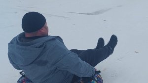 Катаюсь на ватрушке