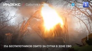 356 беспилотников сбито за сутки в зоне СВО