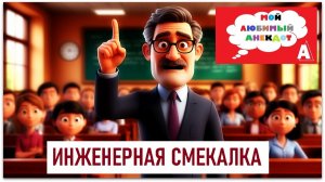 Анекдот «ИНЖЕНЕРНАЯ СМЕКАЛКА»