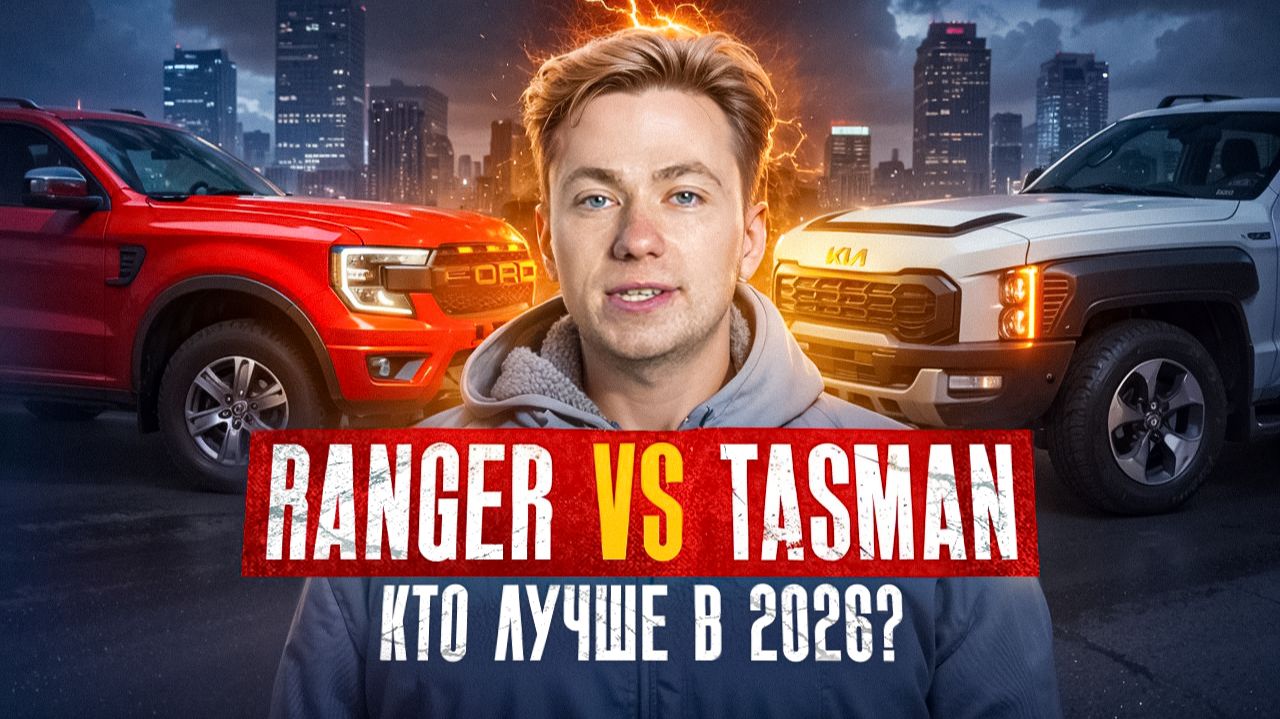 Что выбрать в 2026: Ford Ranger или Kia Tasman смотреть онлайн