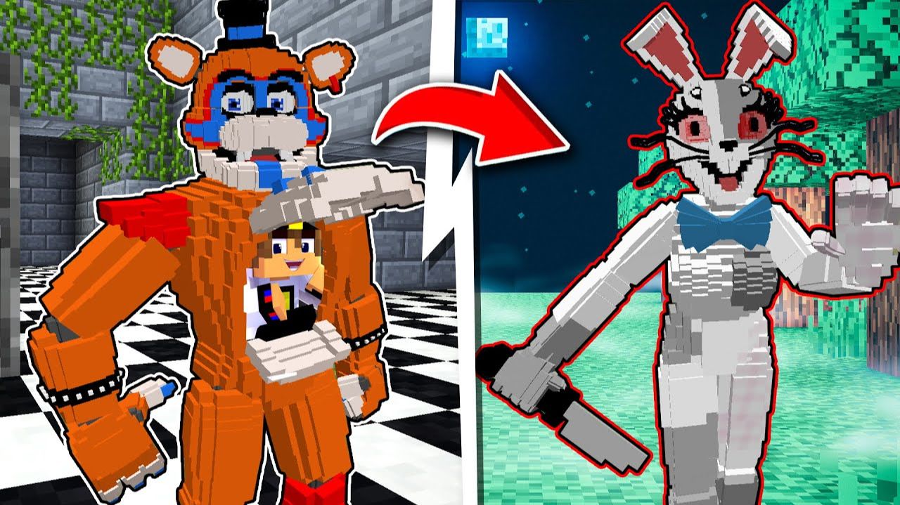 Я ПРОЖИЛ 100 ДНЕЙ за АНИМАТРОНИКА ФРЕДДИ и ВЕННИ в МАЙНКРАФТ ! ДЕВУШКА ВИДЕО ТРОЛЛИНГ MINECRAFT FNAF смотреть онлайн