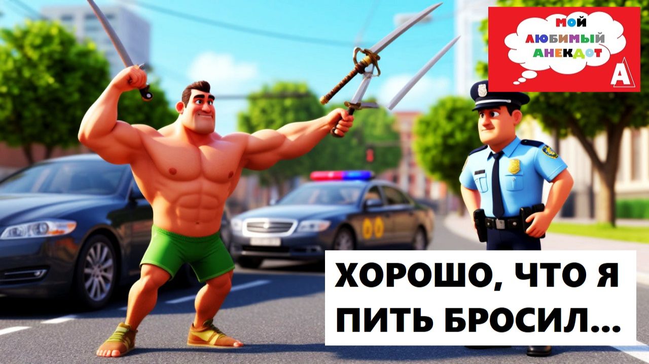 Анекдот «ХОРОШО, ЧТО Я ПИТЬ БРОСИЛ» смотреть онлайн