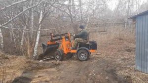 ТЕСТ ПОГРУЗЧИКА ПЕРЕЛОМКА (((поехали)))