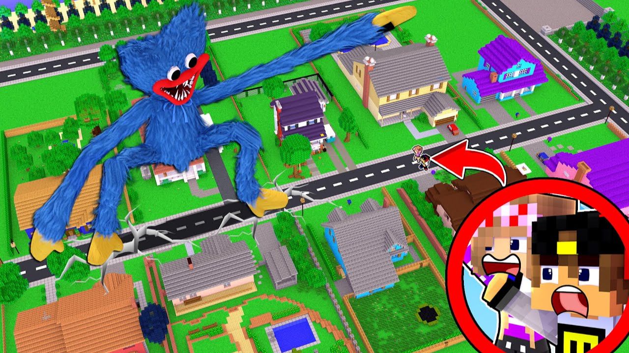 ГИГАНТСКИЙ ХАГГИ ВАГГИ Poppy Playtime в МАЙНКРАФТ ! НУБ И ПРО ВИДЕО ТРОЛЛИНГ MINECRAFT Евгенбро смотреть онлайн