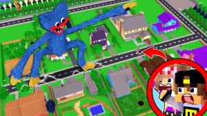 ГИГАНТСКИЙ ХАГГИ ВАГГИ Poppy Playtime в МАЙНКРАФТ ! НУБ И ПРО ВИДЕО ТРОЛЛИНГ MINECRAFT Евгенбро