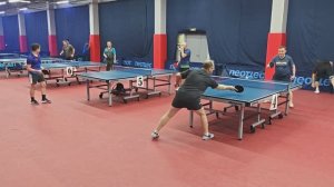 Чирков А. (707) - Бабкин А. (681) настольный теннис 03.01 Санкт-Петербург