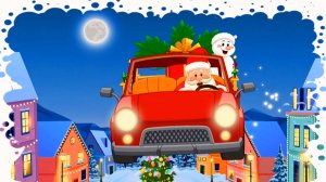 Зимние машинки - Детская новогодняя песенка с машинками