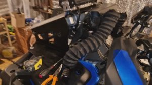не надо делать вынос квадроцикла гибкими воздуховодами на примере CFMOTO CFORCE 600 ADVANCED