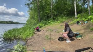 Рыбалка с ночевкой на берегу Западной Двины