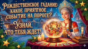 ЧТО «СТОИТ» У ТЕБЯ НА ПОРОГЕ!!!  РОЖДЕСТВЕНСКОЕ ГАДАНИЕ! Таро расклад|Таро гадание|Таро Божена