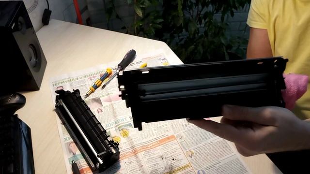 Заправка картриджа HP 12A (Q2612A) для лазерного МФУ HP LaserJet M1005 в домашних условиях смотреть онлайн