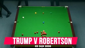 Снукер / Трамп vs Робертсон /3.01.2026 /Циндао CBSA