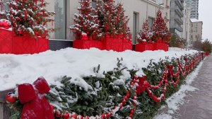 Зима в Москве 2026. Новый Арбат.