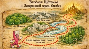 Весёлая Щёточка и Затерянный город Улыбок. Часть 1. Глава1-2