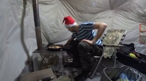 Новогодний улов! Зимняя рыбалка в палатке
