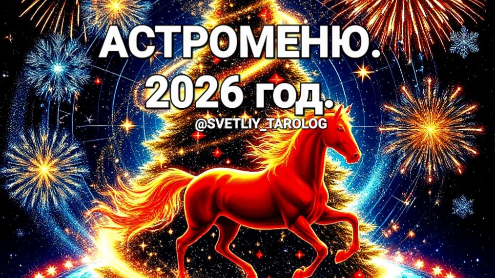 🔮 🎄 🎁 АСТРОМЕНЮ 2026 год. 🔮 смотреть онлайн