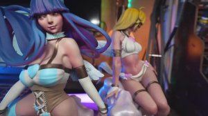 How to Paint 3D Printed Waifu No Primer - Panty and Stocking