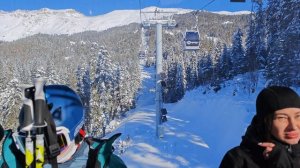 Архыз горнолыжка, подъёмник млечный путь 2ч 2026 год