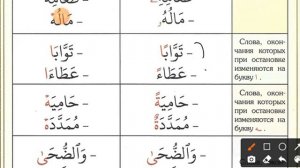 11-урок ТАДЖВИД