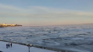 Камышин Волгоградская область Река Волга Январь 2026