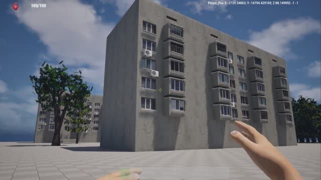 Я написал генератор российских домов и ёлок на Unreal Engine 5