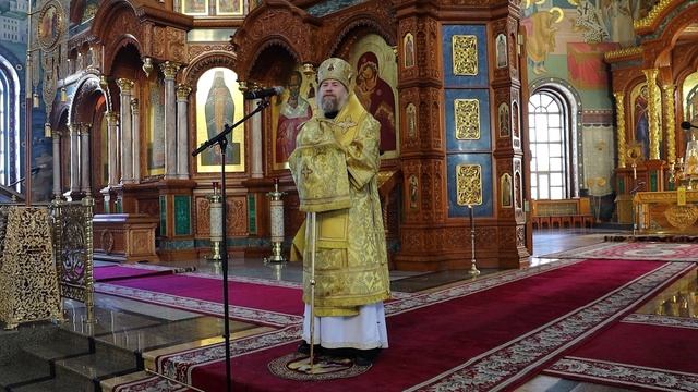 Проповедь митрополита Воронежского и Лискинского Леонтия в Благовещенском кафедральном соборе смотреть онлайн