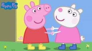 Свинка Пеппа и Овечка Сьюзи в гостях у Бабушки с Дедушкой Мой новый друг Игра для детей