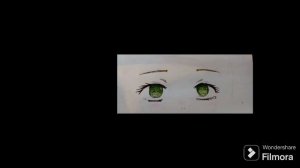 типа... аниме глаза? 😨😨