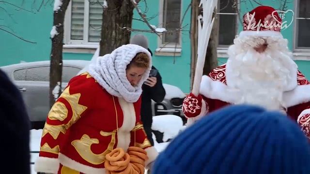 Зимние забавы на улице Строителей смотреть онлайн