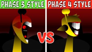 Sprunki Wenda Treatment Phase 3 VS 4 Style