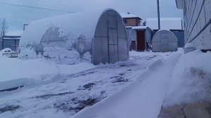 Чистка снега в 2026 году снегоуборщиком DENZEL