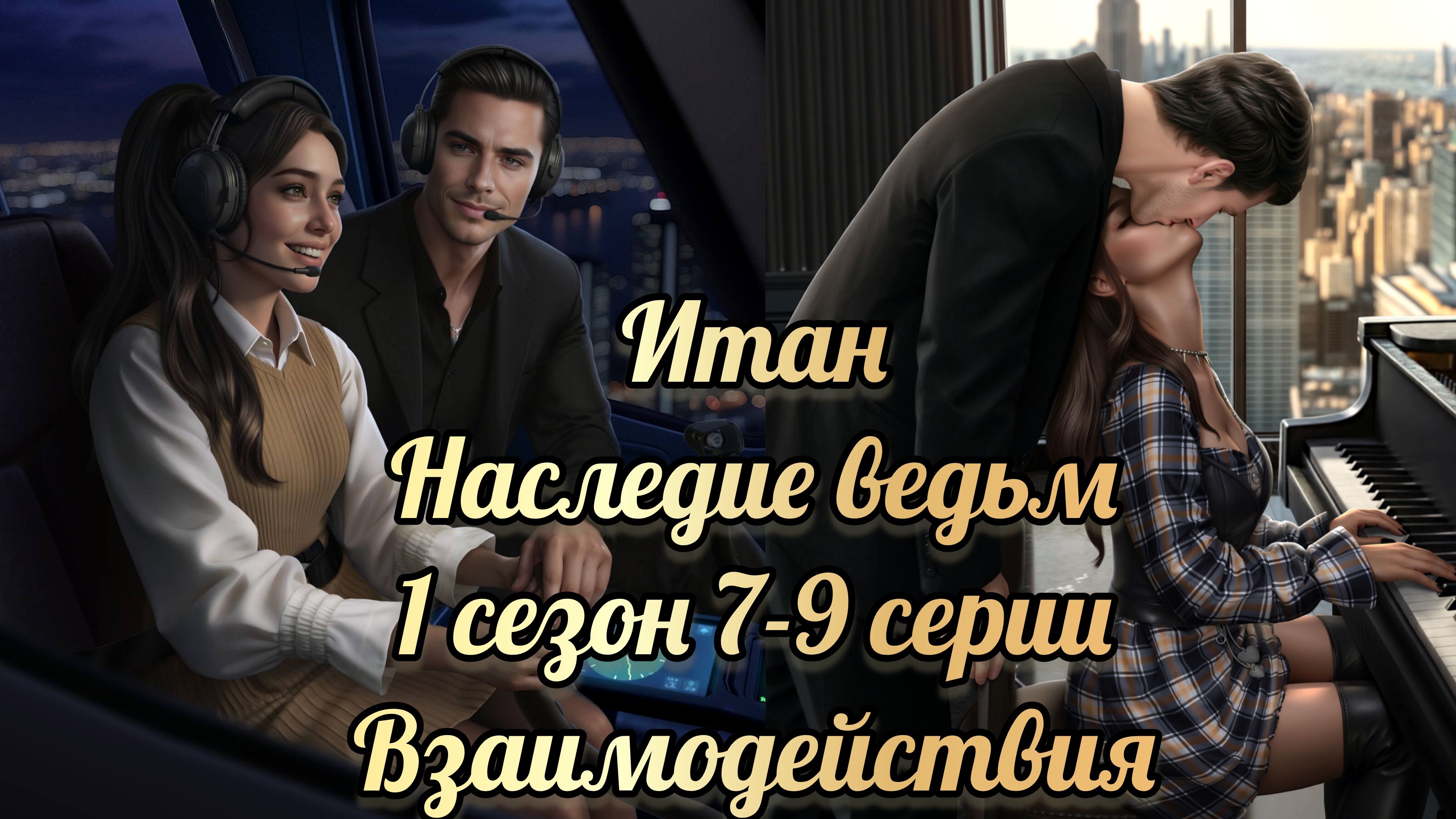 Наследие ведьм 1 сезон 7-9 серии. Сцены с Итаном. Истории другого мира