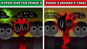 INCREDIBOX SPRUNKI🎵 HYPER SHIFTED⚡️: ФАЗА 3 VS ФАЗА 4 (RUINER'S TAKE)💥🌀 КТО ВЫИГРЫВАЕТ?🤯🏆