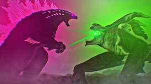 Эволюция Годзилла против кайдзю фортнайт