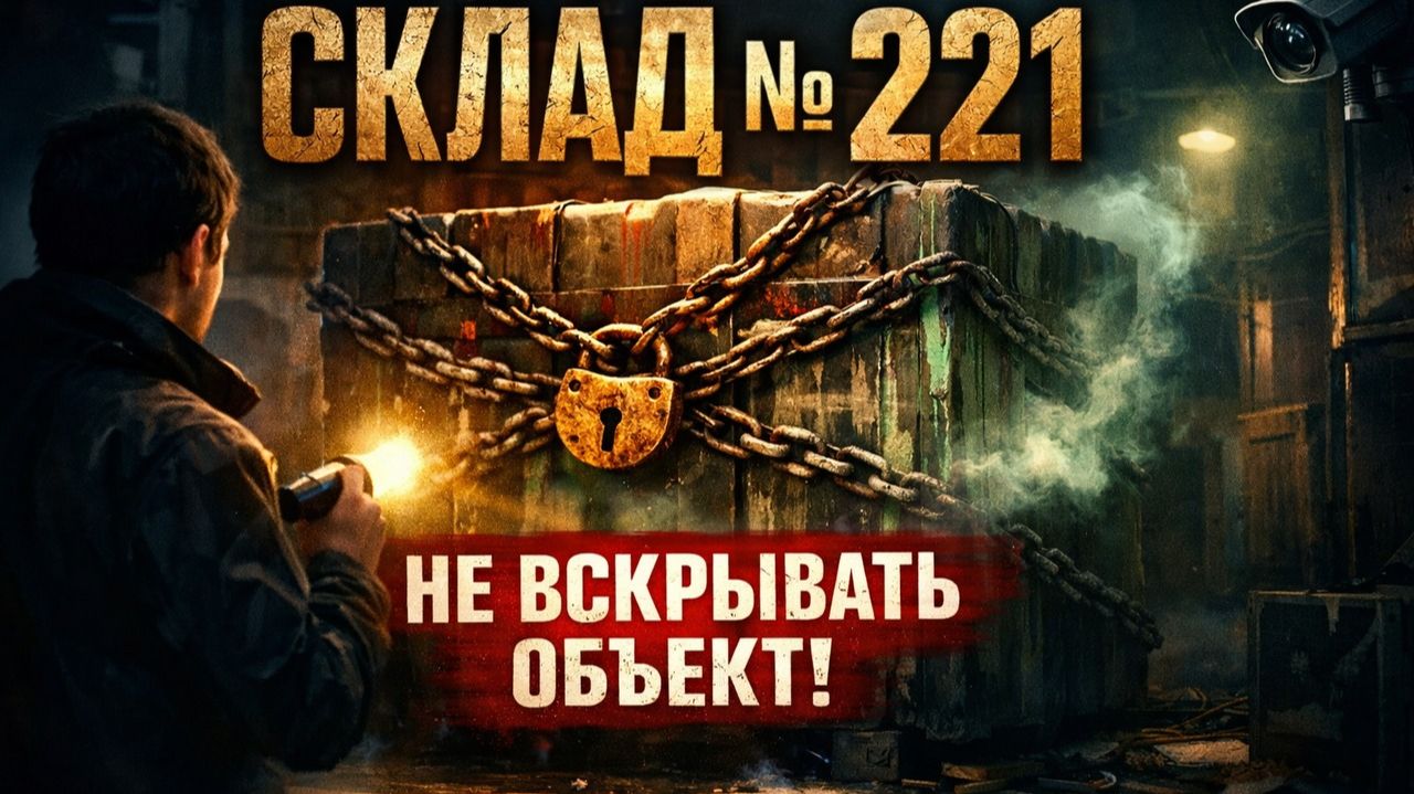 Склад № 221 объект, который приказали не вскрывать. Пломба была цела, но он уже вышел! Ужасы Мистика смотреть онлайн
