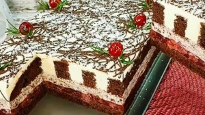 САМЫЙ ПОТРЯСАЮЩИЙ НЕЖНЫЙ ТОРТ НА РОЖДЕСТВО